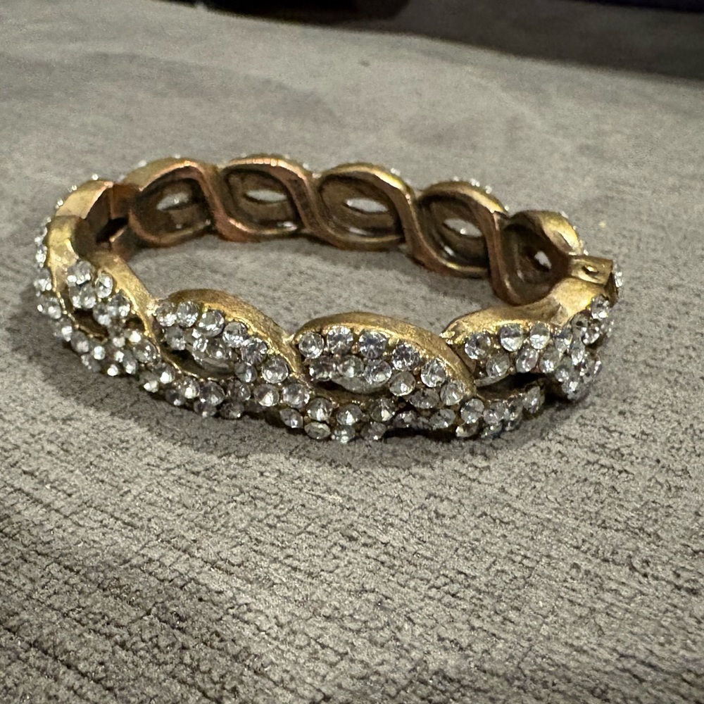 Elegant Gold and Silver Women's Bracelet from J Crew